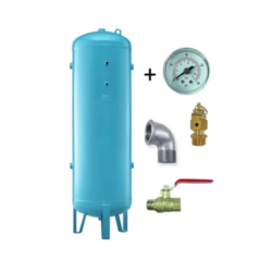 Vertical Air Receiver Tank 500 Ltr with Standard Accessories - Image 2